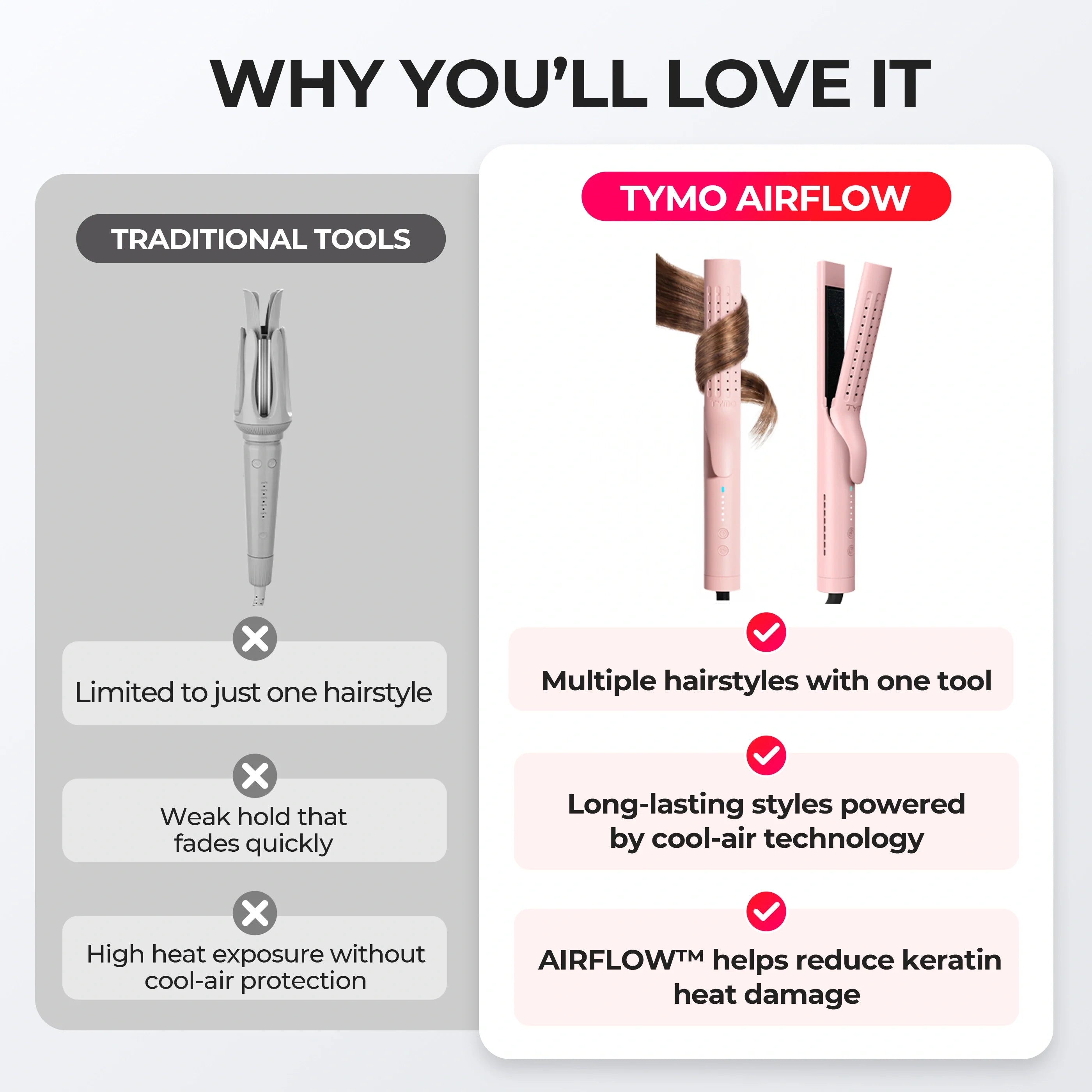 TYMO AIRFLOW PINK