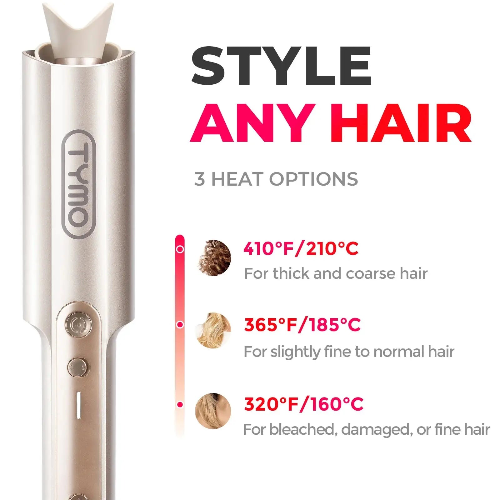 TYMO CURLPRO PLUS (1.5 INCH)