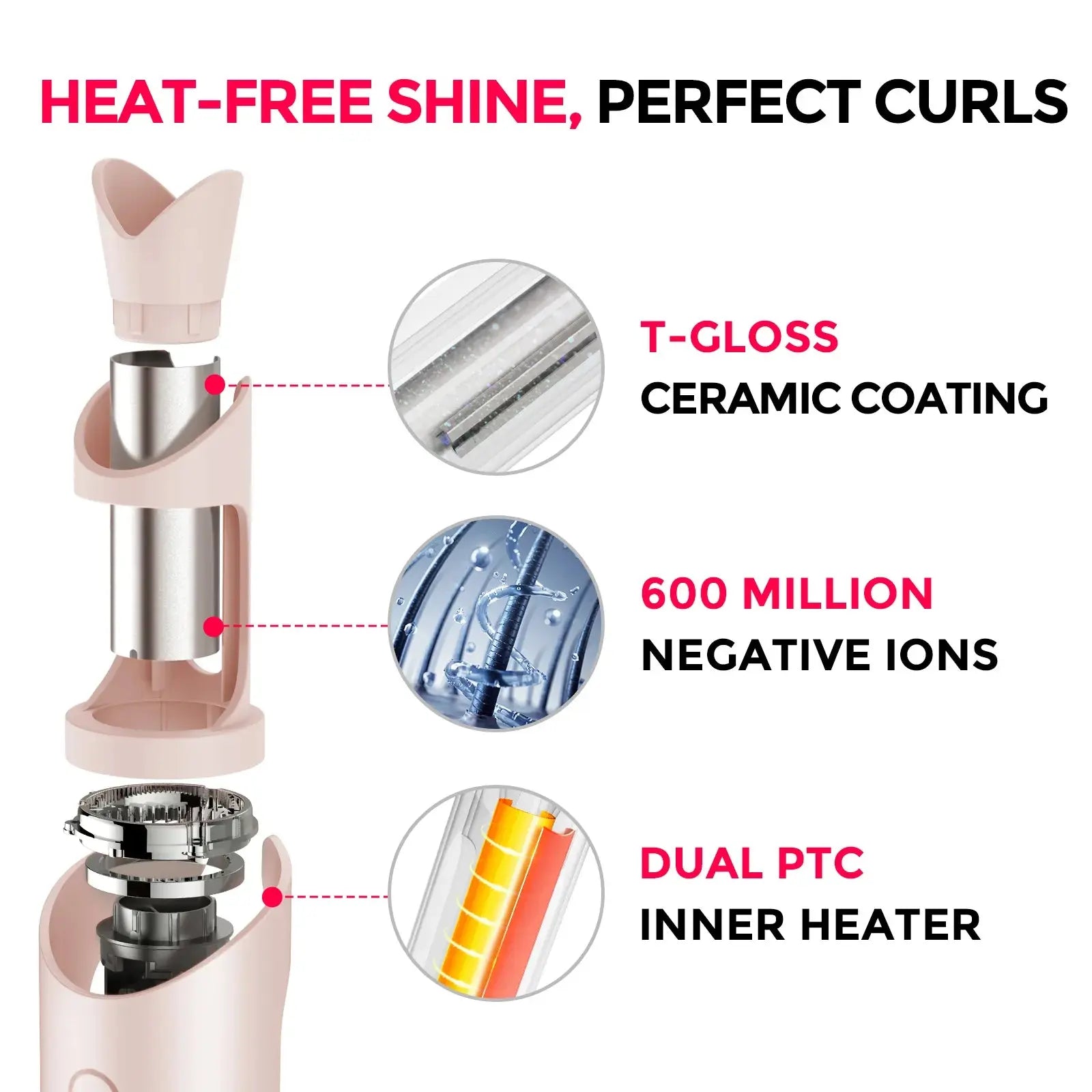 TYMO CURLPRO PLUS PINK