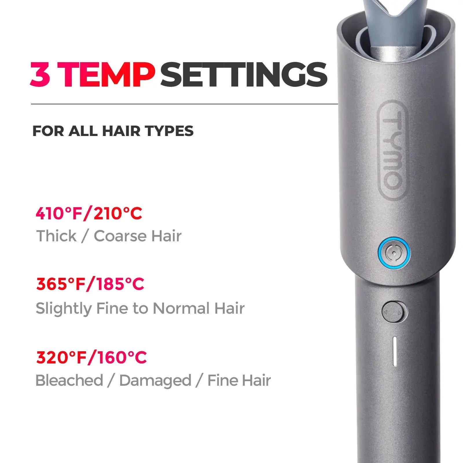 TYMO CURLGO GREY ECO